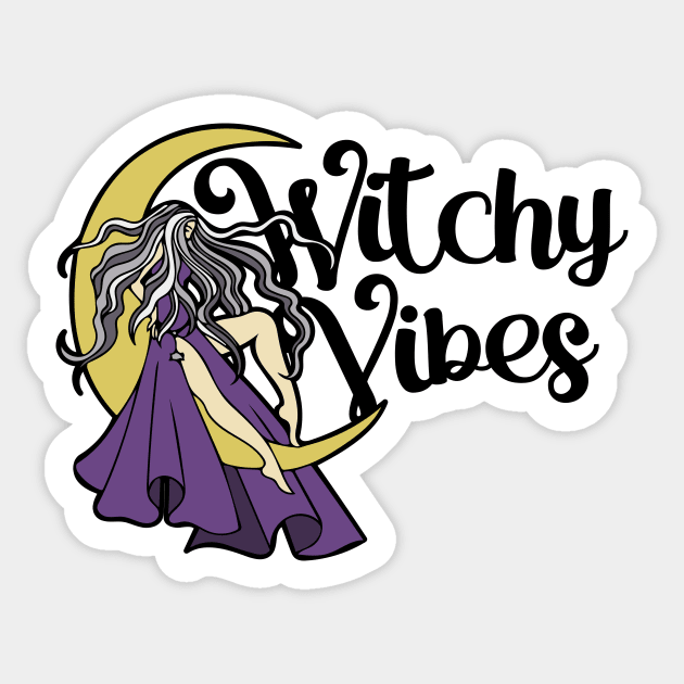 Witchy Vibes Sticker by bubbsnugg